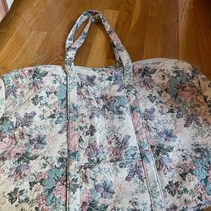 NEVER USED:  Victoria's Secret Embroidered Overnight AND (2) Lingerie Bags